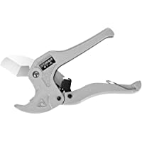 Tooltoo Cortador de tubos de plástico PVC de vinilo- herramienta de corte de tubos PEX- color blanco